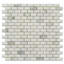 Adriatica 0.63" x 1.25" Marble Brick Joint Mosaic Wall & Floor Tile-36947932