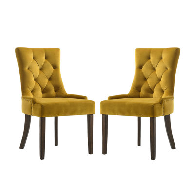 Ensemble de 2 chaises de salle à manger rembourrées