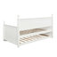 Lit de jour simple en bois