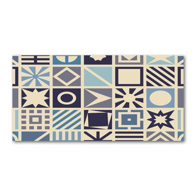 Geometric Background - Wrapped Canvas Print