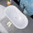 59.1'' x 29.5'' Freestanding Soaking Acrylic Bathtub