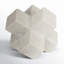 Neutral Contemporary Marble 7" Jack Sculpture-1178391108