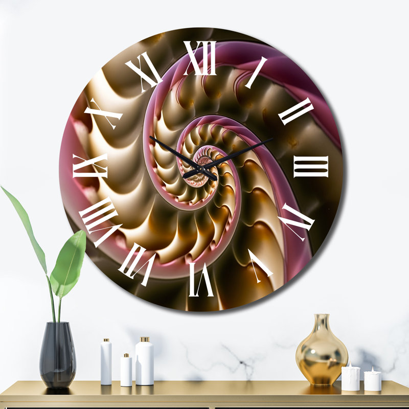 Horloge murale en métal, Très grand