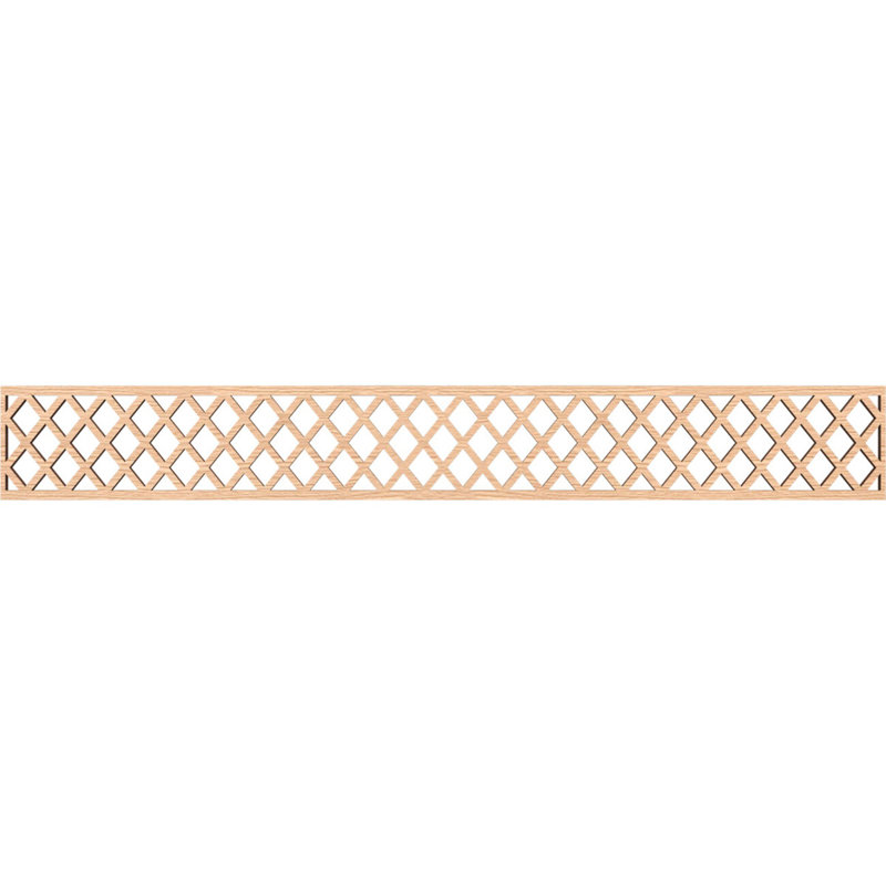 Moulure Manchester Fruster, Chêne rouge, H 6 po x l 46,5 po x P 0,375 po