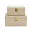 Ensemble de 2 boîtes décoratives Aiyanna-247813310