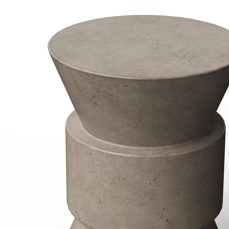 Kareen Accent stool, Concrete