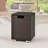16'' x 16'' Straight PE Wicker Propane Tank Cover