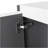 12" Bathroom Side Cabinet,Soft Close Doors,Float Mounting Design,(KD-Packing)-1907064777