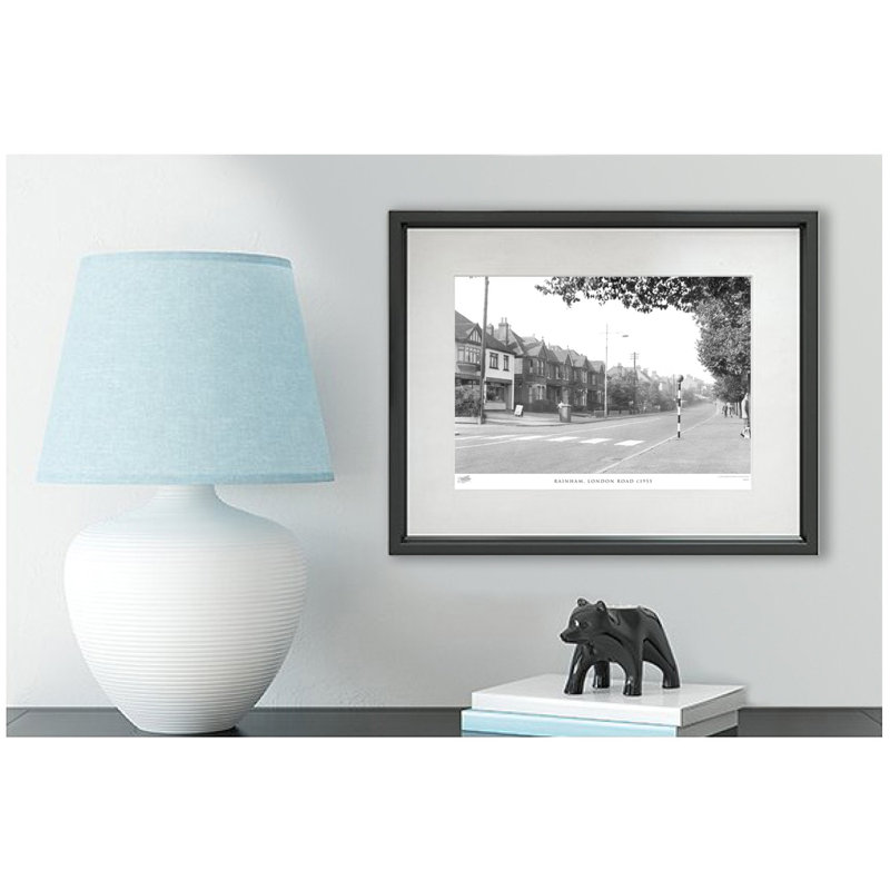 Rainham, London Road C1955 by Francis Frith - Single Picture Frame Print, 60cm H x 80cm W x 2.3cm D