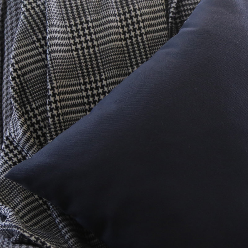 Housse de coussin intérieur / extérieur Calydon, Bleu marine