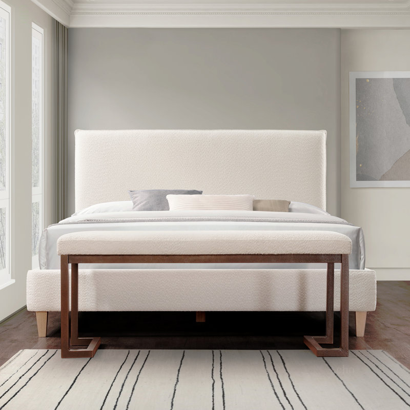 Banc Pelican Normsman - blanc perle, Blanc, crème