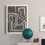 Abstract Maze I - Peinture sur toile encadrée-191265817-191265816