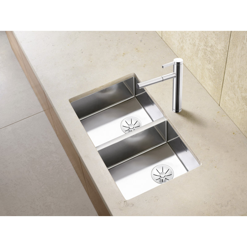 Claron Double Bowl Undermount Kitchen Sink