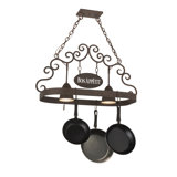 Handcrafted Hanging Pot Rack