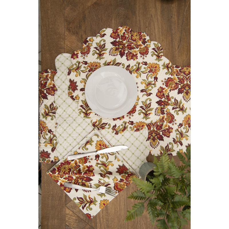 Earleton Agnes Cotton Reversible Cotton Napkin
