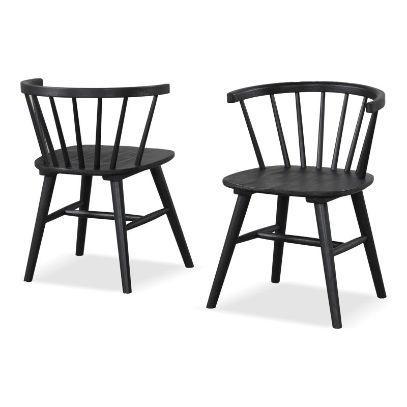 Chaises d'appoint Angela, Noir