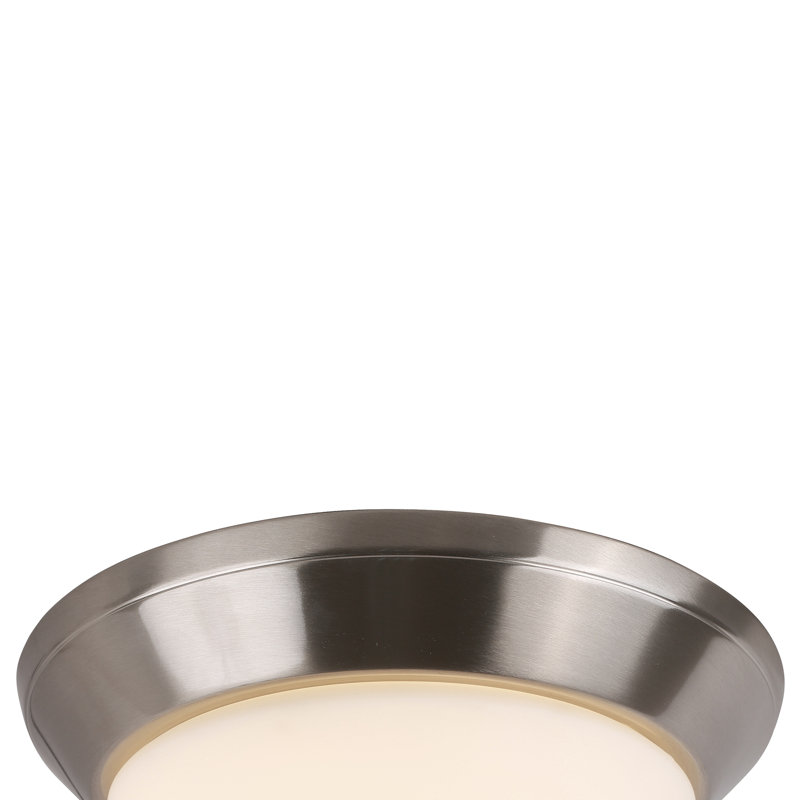 Plafonnier encastré 1 lumière DEL Vernardo, H 5 po x l 14 po x P 14 po