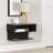 Fusion Floating Nightstand Gray Oak