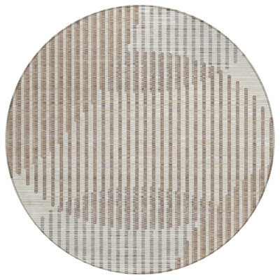 Elowen Beige Washable Indoor-Outdoor Rug - 