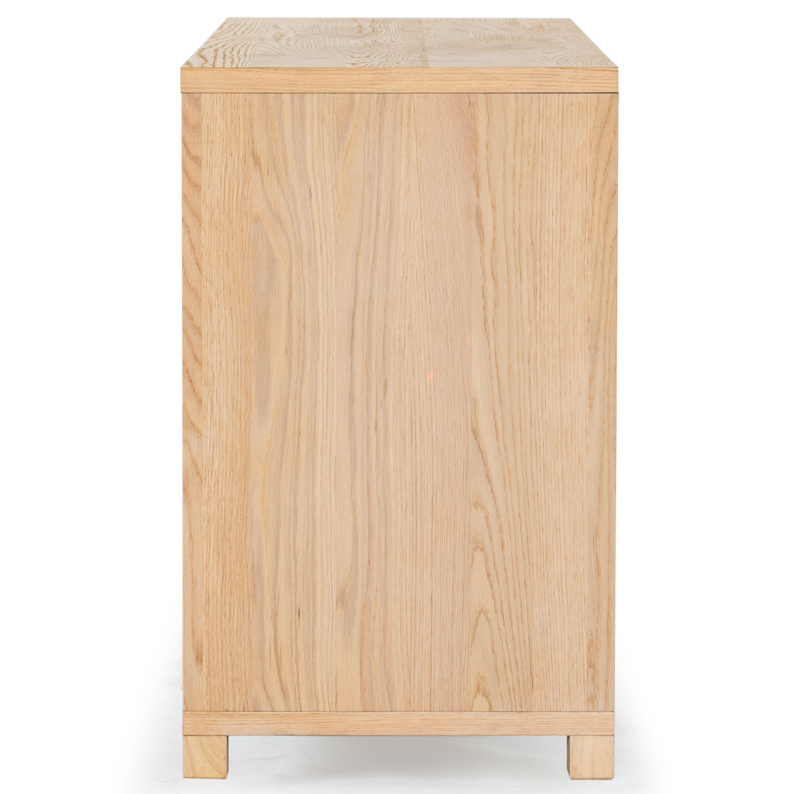 Lesheka 6 Drawer Wood Dresser, Oak