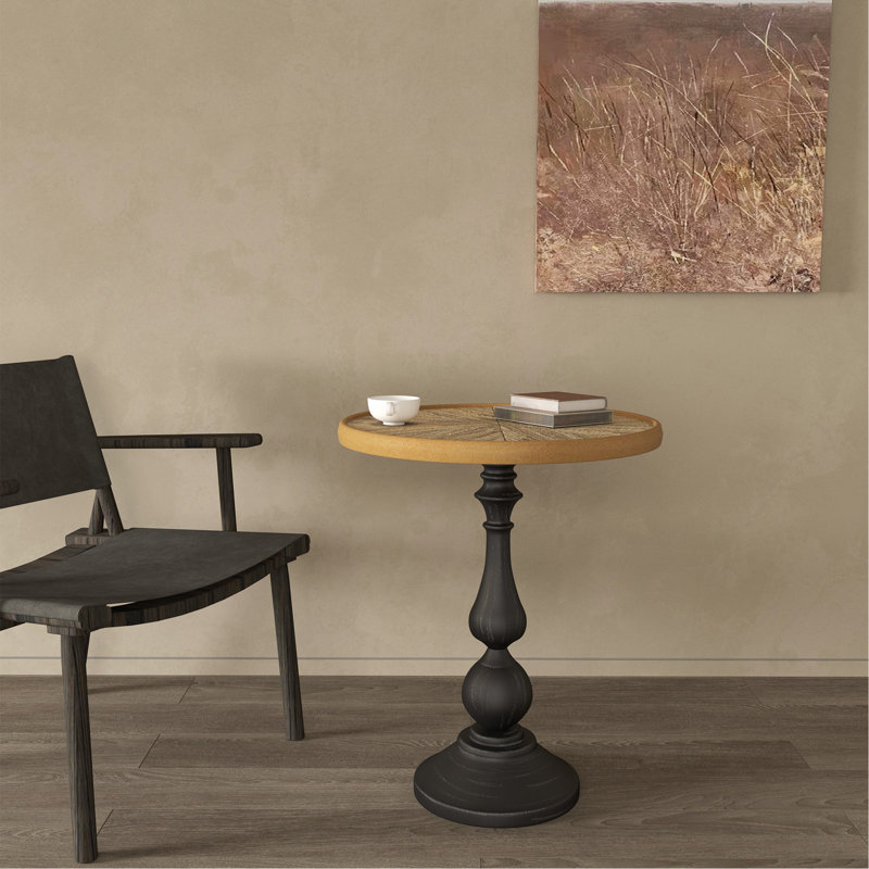 Tables de bout en bois Table d'appoint rétro French Country
