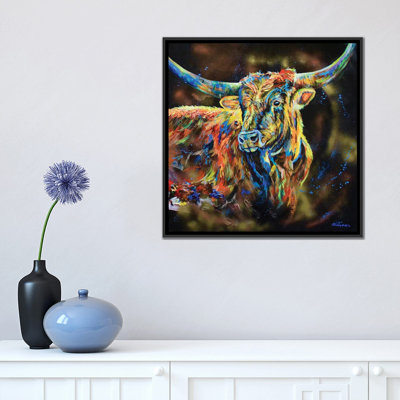 « the patron », reproduction sur toile