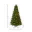 Sapin de Noël Prospect Pine de 3,65 m avec micro-DEL et télécommande