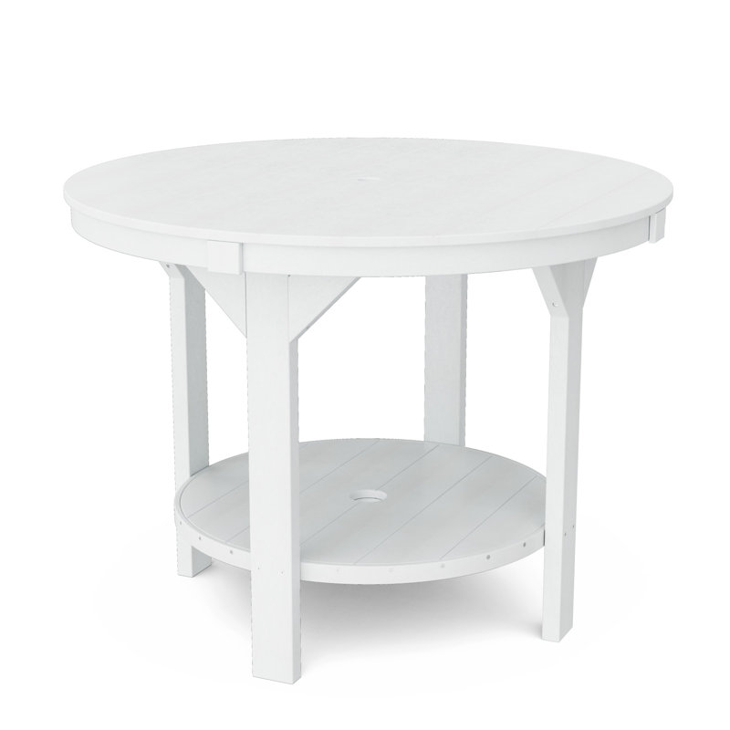 Heritage 48" Pub Table, White