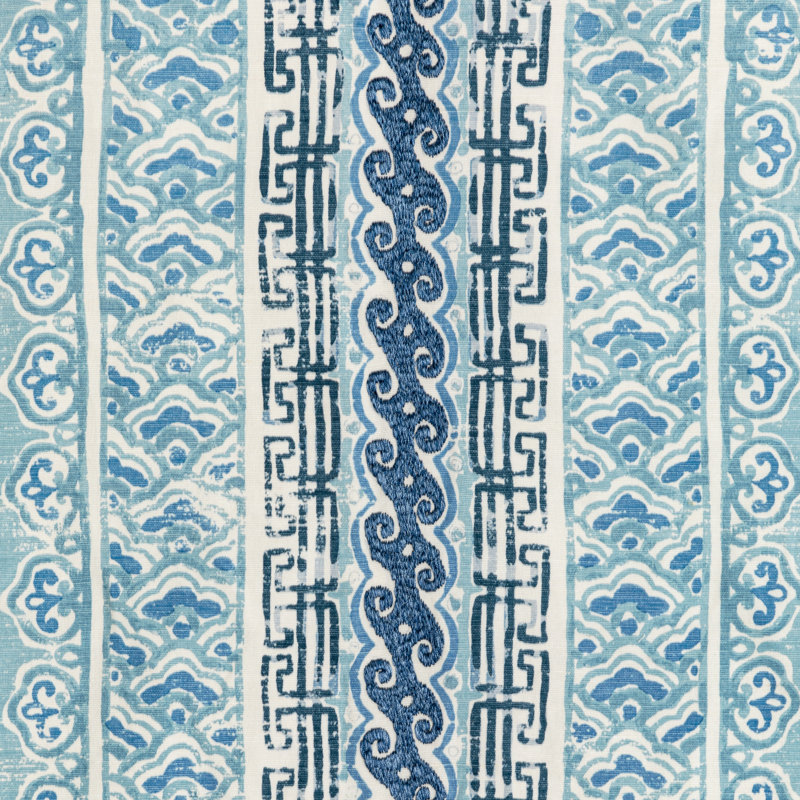 Mindoro Bongol Print Fabric, Sky