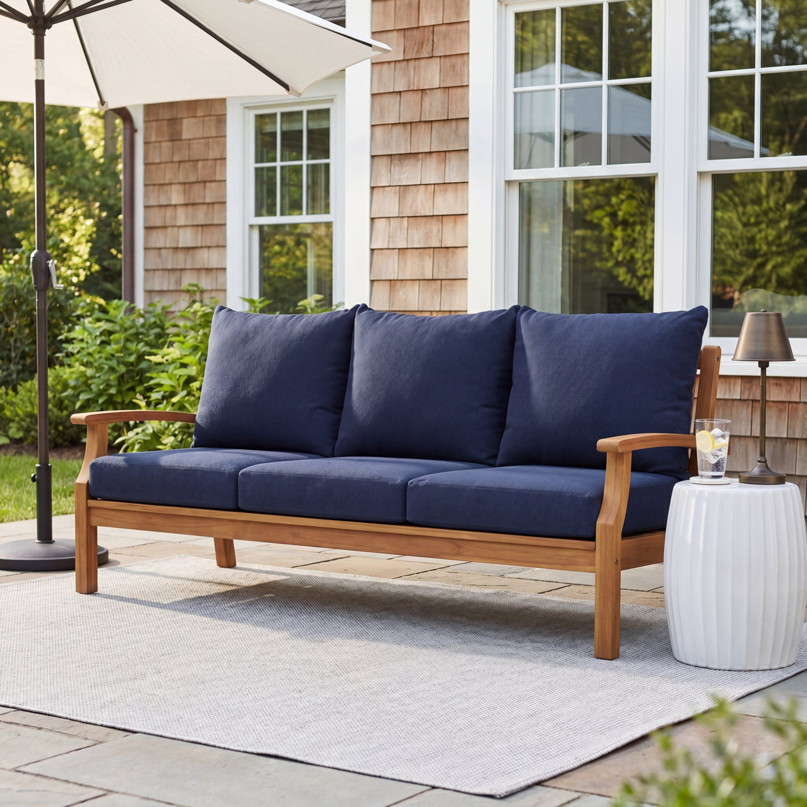 23" Seat Cushion, Navy