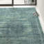 Tapis oriental turquoise / bleu Goodfellow-22735503