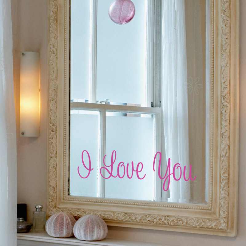 Wall Decal, Pink, Medium