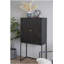 31.5x16.5x60" Cabinet, Black
