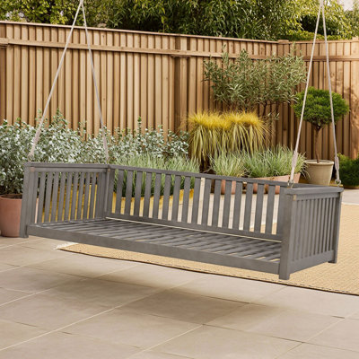2 Person Porch Swing with Canopy