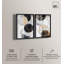 Urban Orbits Diptych Shadowbox Print Brown Wall Art Set by Art Remedy, Black Frame, 10 x 15-61043923-61043922
