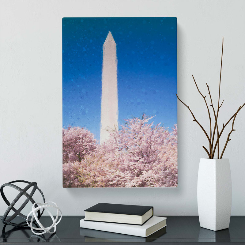 The Washington Monument - Wrapped Canvas, 91cm H x 60cm W x 3cm D