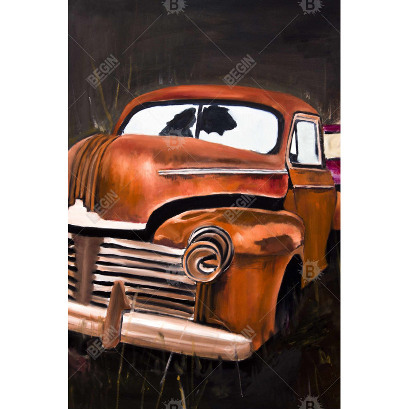 " Old Car Crash "