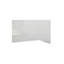 11x20 Tile White Acrylic Alcove Shower System 60"W x 30"D x 96"H