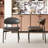 Highlawn 59.05 In. Round Dining Table, Mid-century Modern Dining Table And Chair Set, Suitable For Kitchen And Living Room-1433303596-1433303762