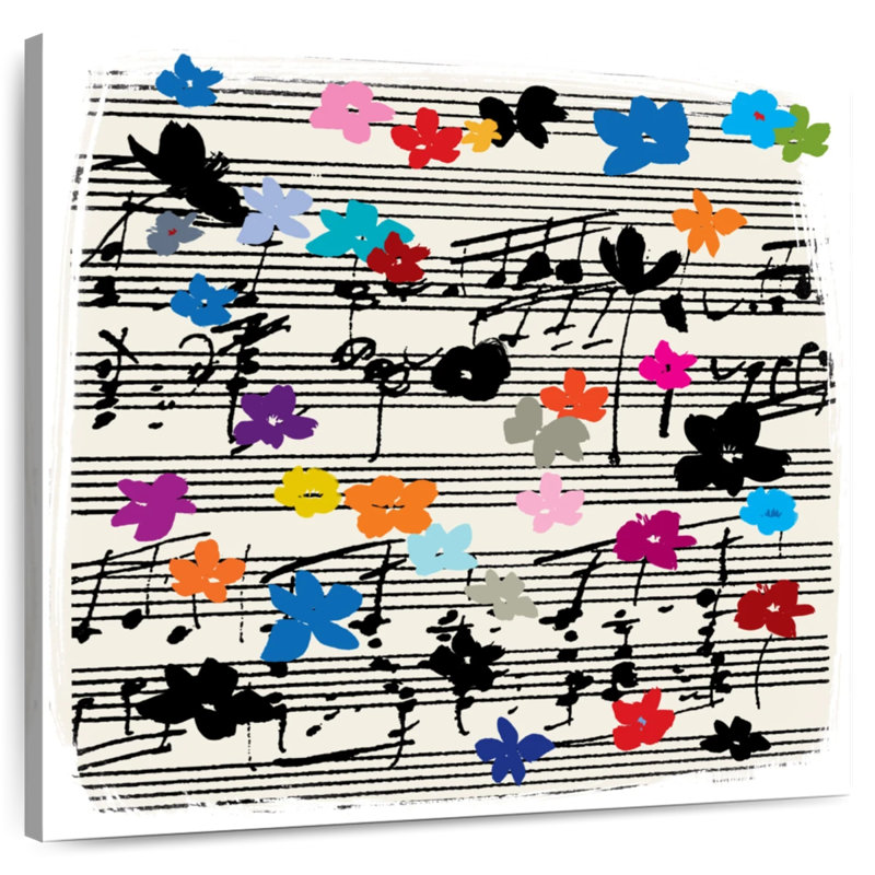 Abarca Music Notes, 20" H x 20" W