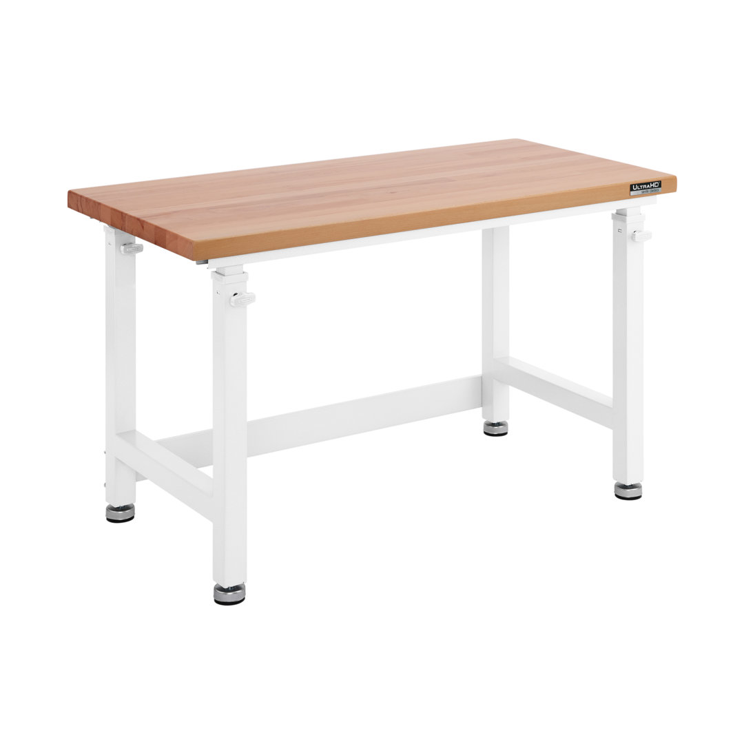 Seville Classics UltraHD Adjustable Height Workbench, 48" W x 24" D x 28.5" - 42" H UltraHD® 