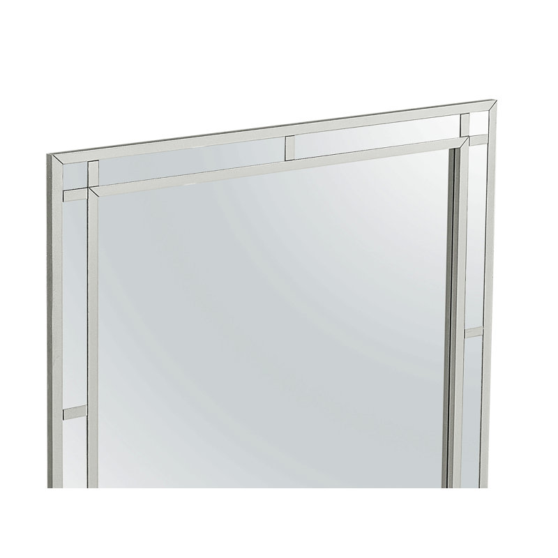 Miroirs de salle de bain argentés