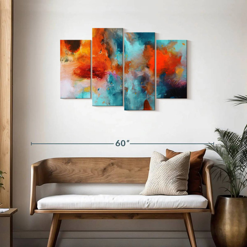 Avery coloré abstrait X