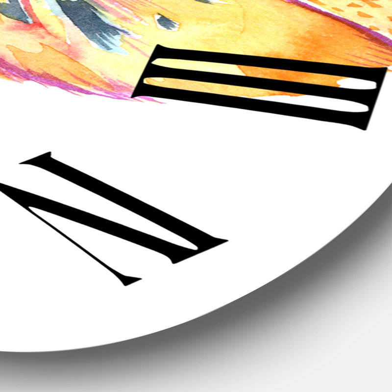 Horloge murale bohème et éclectique, Grand