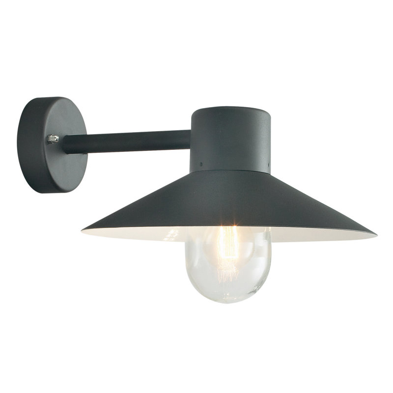 Wendover Outdoor Barn Light, Black