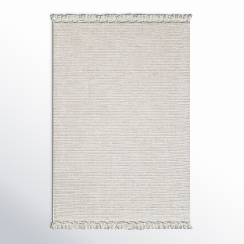 Liska Hand Loomed Wool Indoor Rug, Rectangle 6' x 9'
