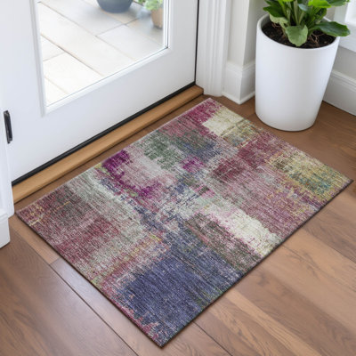 Premium Machine Washable Kumbhar AMF1354 Modern Rug