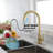 Touch Kitchen Faucet With Pull Down Sprayer-117563209