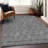 Premium Machine Washable Prisco Gray Rug-900341487