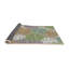 Tapis orange à motif/gris/vert-1166391508